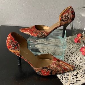 Multi Color Pointy High Heel Dress shoe women 10